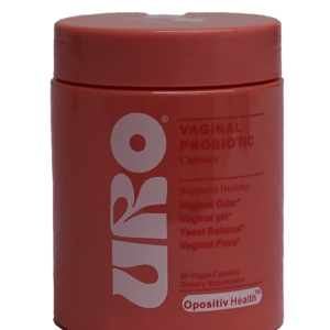 URO Vaginal Probiotic – Feminine pH & Odor Support | 60 Vegan Capsules